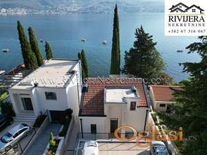 Luksuzna Vila u izgradnji prvi red do mora Njivice Herceg Novi